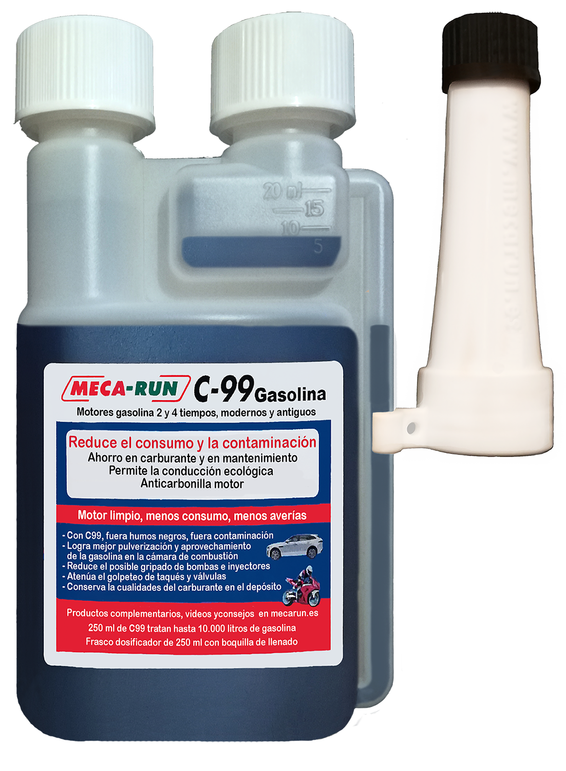 Aditivo Adblue con dosificador para el tratamiento de gases TOTAL, 5 litros
