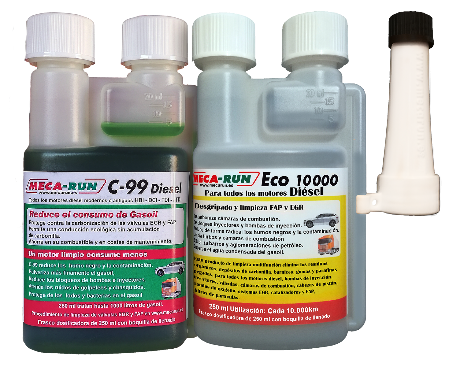 Pack 4 Eco Limpiador Carbonilla 250ML - Eco Carburante Motor